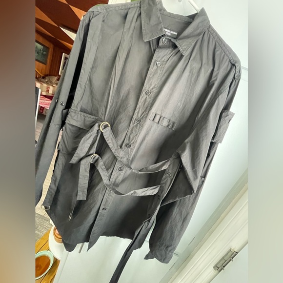 RAF SIMONS Archive Redux 03s Raf simons redux 03s bondage Long Sleeve Size 50 - Picture 12 of 15